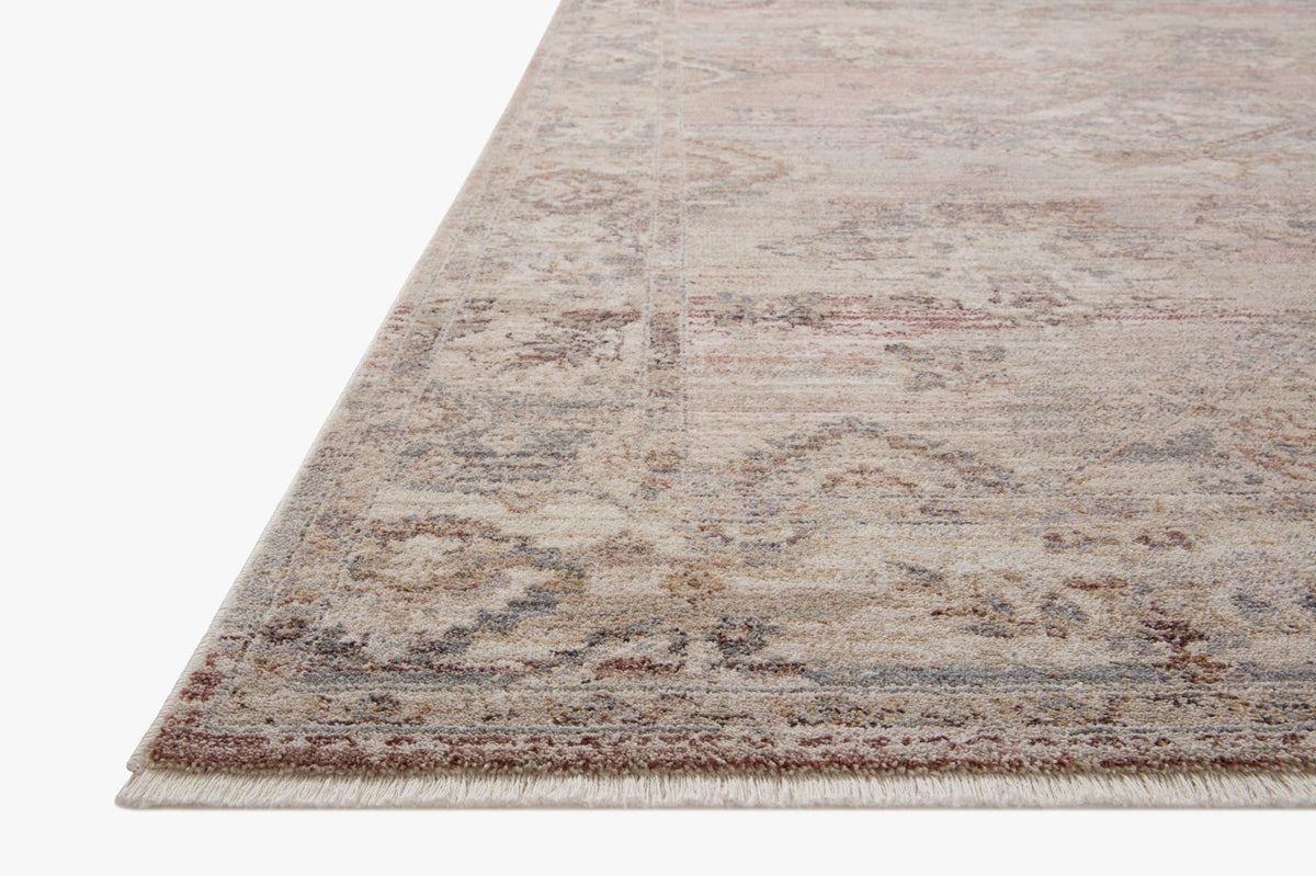 Loloi Lyra LYR-01 Blush / Dove area rug - image 5