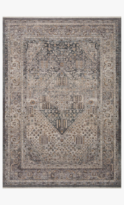 Loloi Lyra LYR-02 Denim / Pebble area rug - image 1