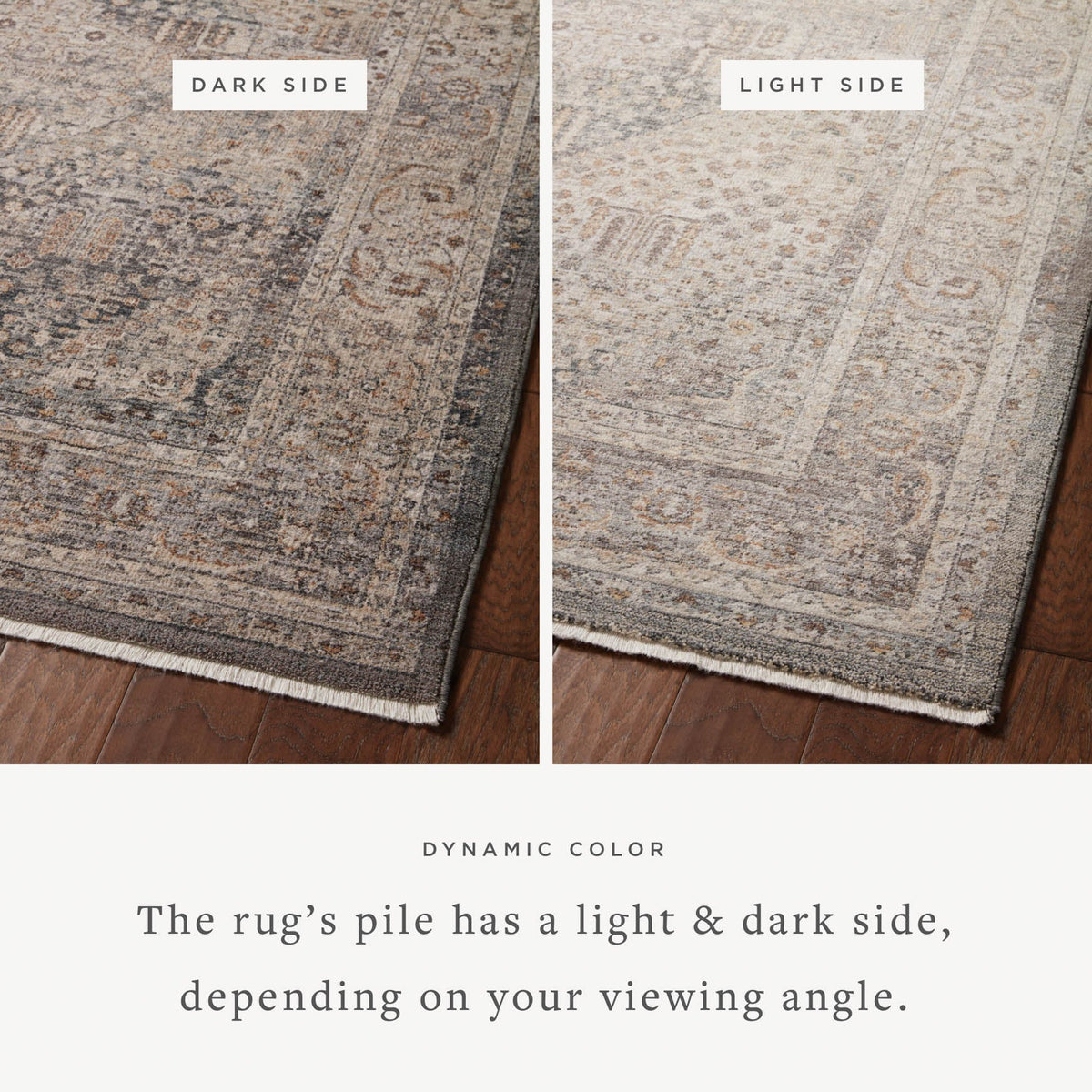 Loloi Lyra LYR-02 Denim / Pebble area rug - image 2