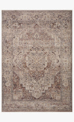 Loloi Lyra LYR-06 Berry / Stone area rug - image 1