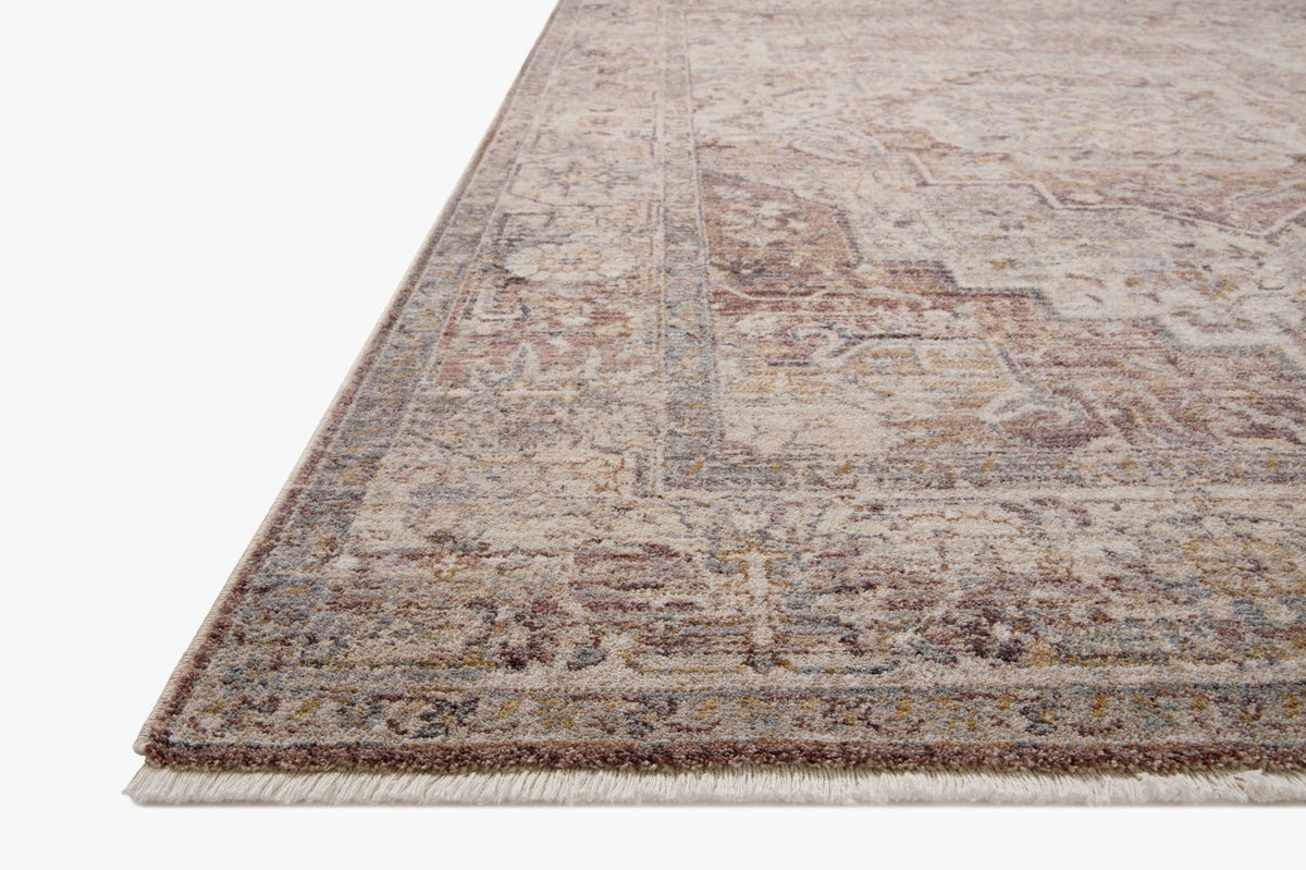 Loloi Lyra LYR-06 Berry / Stone area rug - image 3