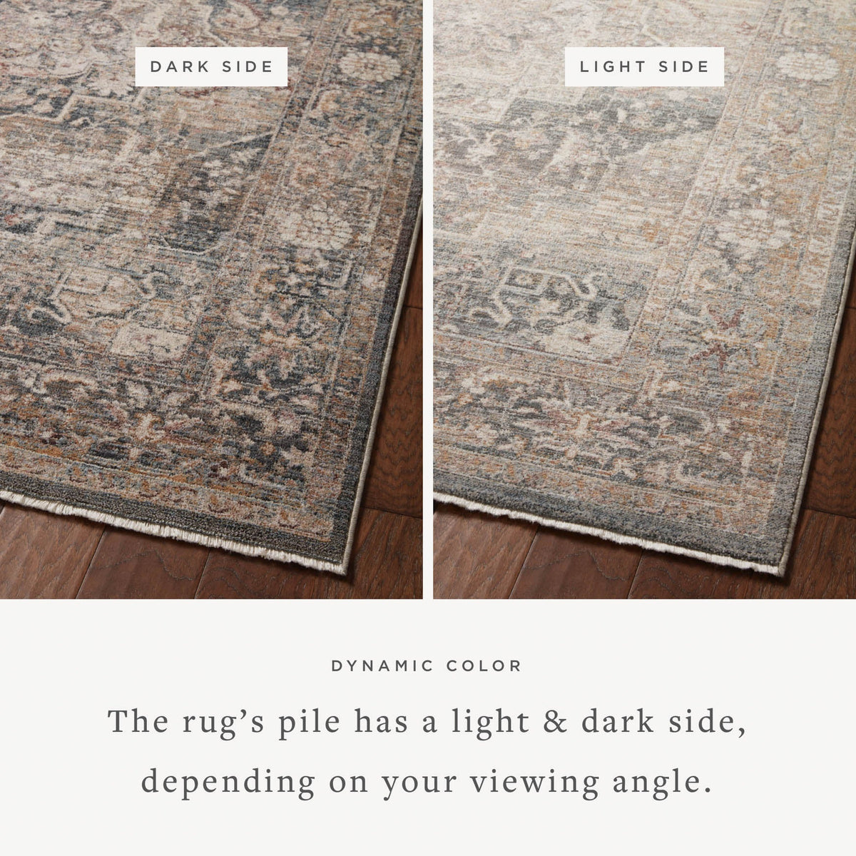 Loloi Lyra LYR-06 Denim / Sand area rug - image 2