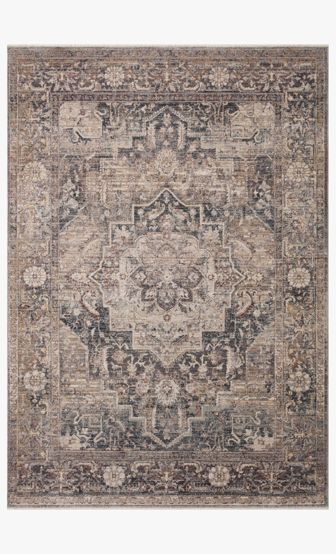 Loloi Lyra LYR-06 Denim / Sand area rug - image 1
