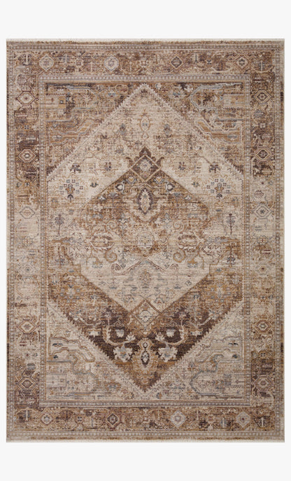 Loloi Lyra LYR-07 Natural / Mocha area rug - image 1