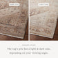 Loloi Lyra LYR-07 Natural / Mocha area rug - image 4