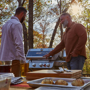 Monument Grills Mesa 415BZ Series | 4 Burner Propane Gas Grill in Stainless Steel