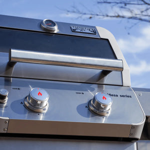 Monument Grills Mesa 200S Series | 2 Burner Propane Gas Grill in Stainless Steel