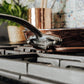 Mauviel 1830 M'6 S Induction Copper Frying Pan With Cast Stainless Steel Handle