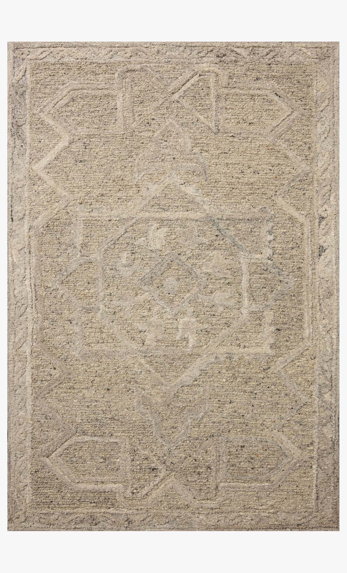 Loloi Mabel MBL-01 Pebble / Mist area rug - image 1