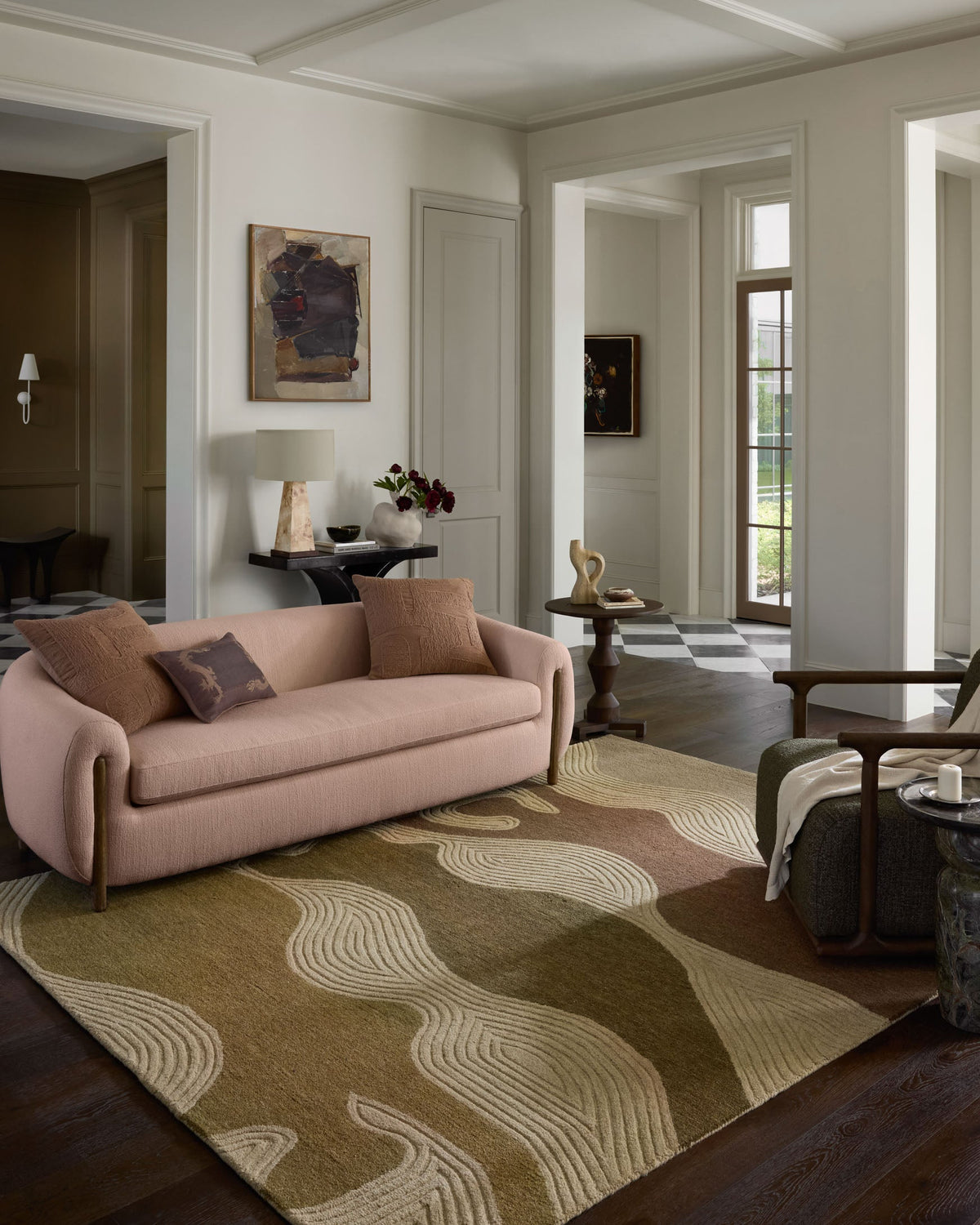 Loloi Madi MDX-02 Linen / Multi area rug - image 3