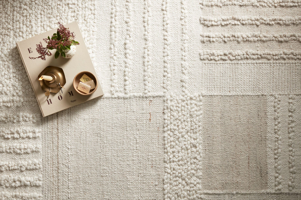 Loloi Manfred MAN-01 Ivory / Pebble area rug - image 5