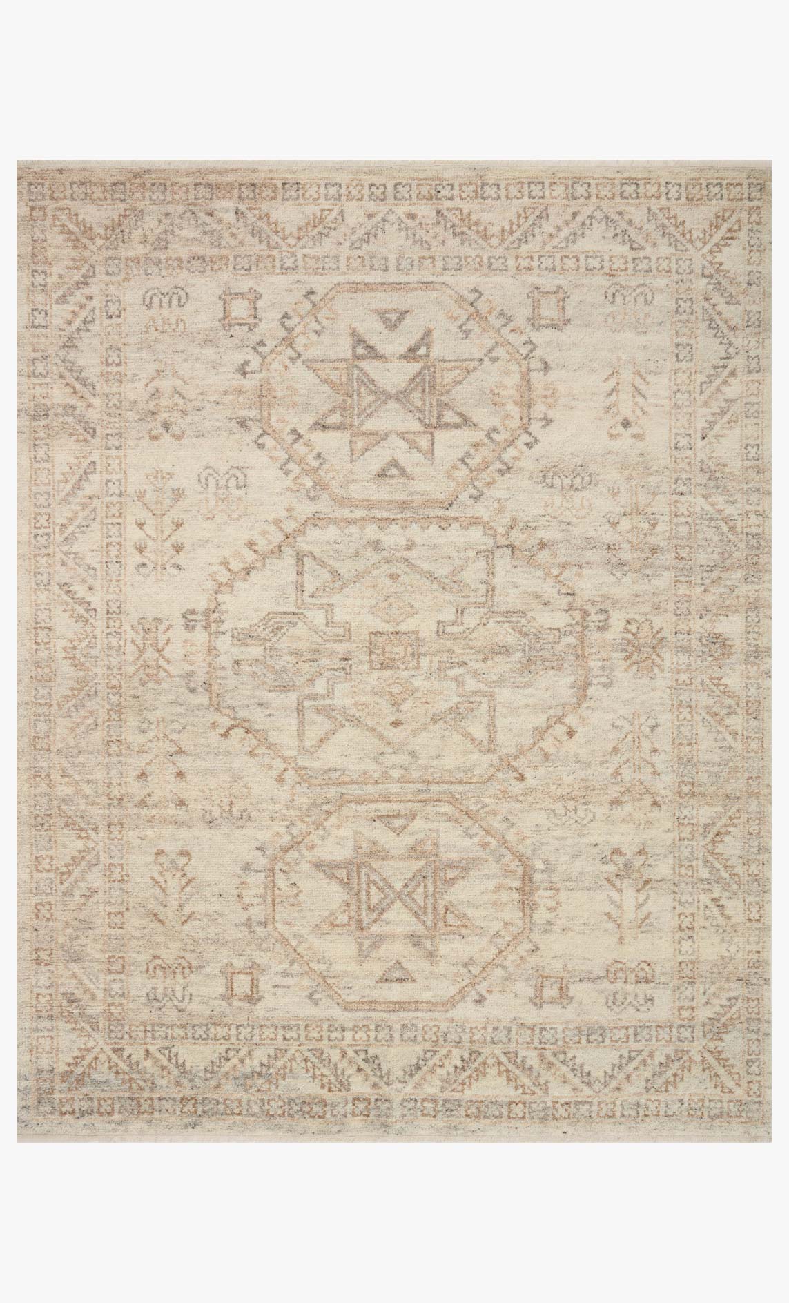 Loloi Marco MCO-01 Natural / Mocha area rug - image 1