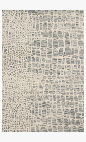 Loloi Masai MAS-03 Silver Grey / Ivory area rug - image 1