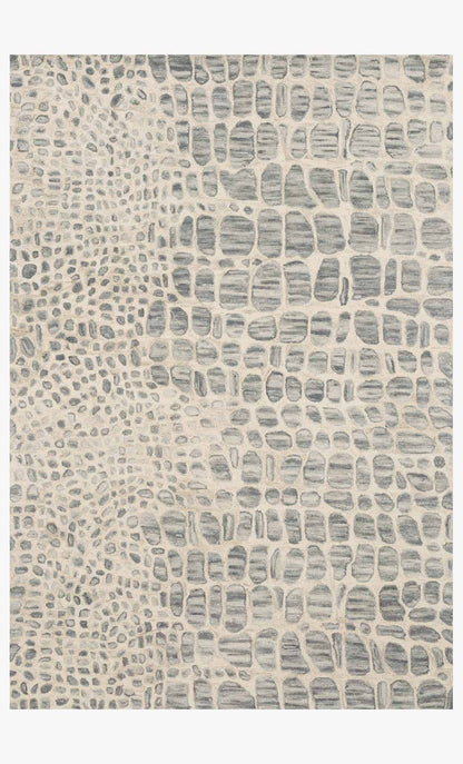 Loloi Masai MAS-03 Silver Grey / Ivory area rug - image 1