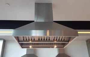 42 Inch Island Range Hood 1200 CFM - VICTORY Twister MAX Island