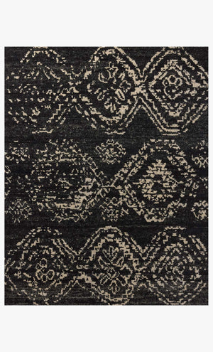 Loloi Meryl MEY-03 Black / Ivory area rug - image 1