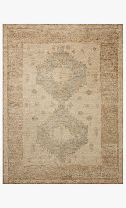Loloi Micah MIC-02 Antique Ivory / Smoke area rug - image 1