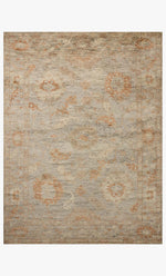 Loloi Micah MIC-04 Silver / Rust area rug - image 1