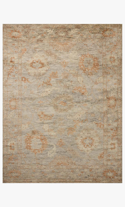 Loloi Micah MIC-04 Silver / Rust area rug - image 1