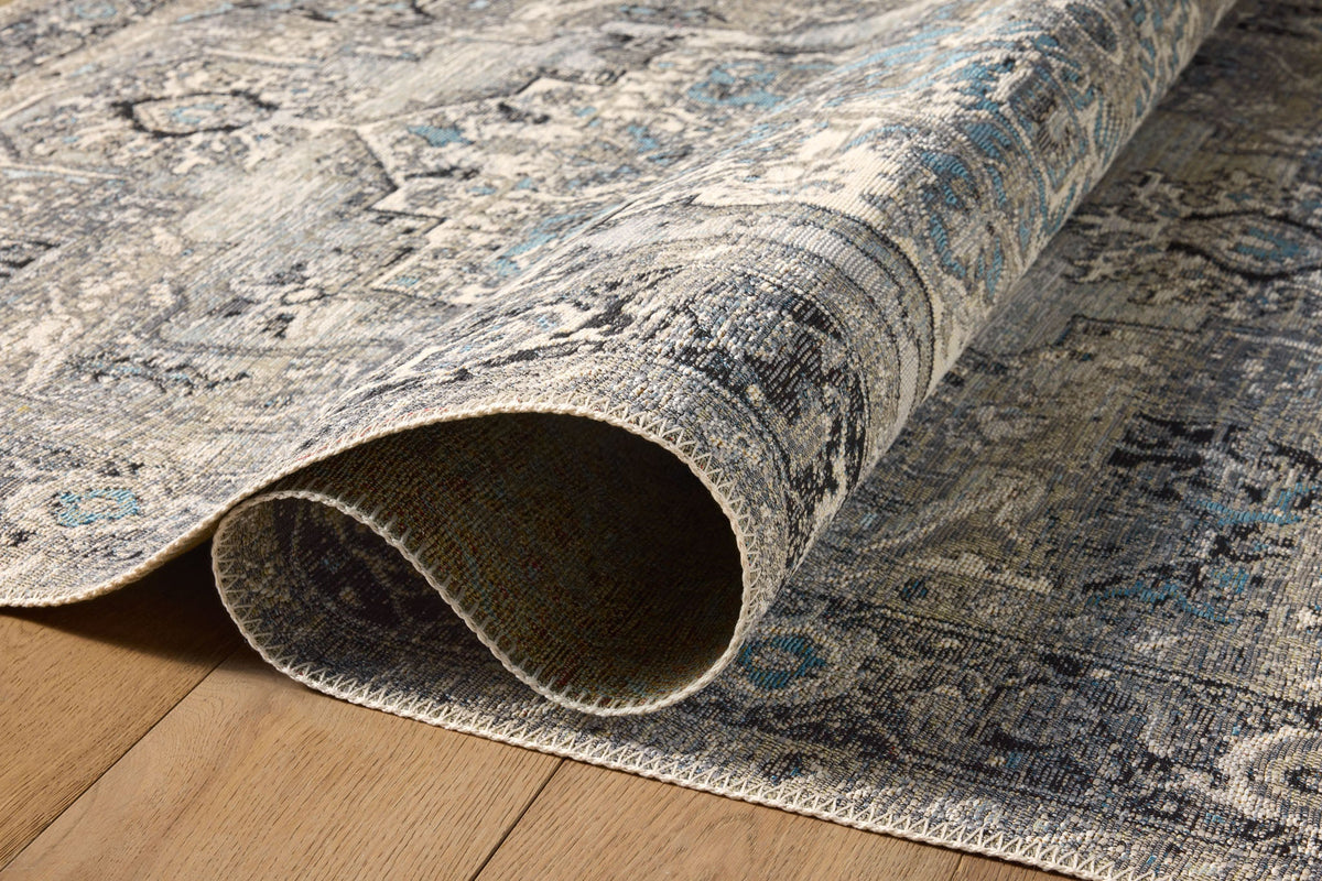 Loloi Mika MIK-01 Grey / Blue area rug - image 5