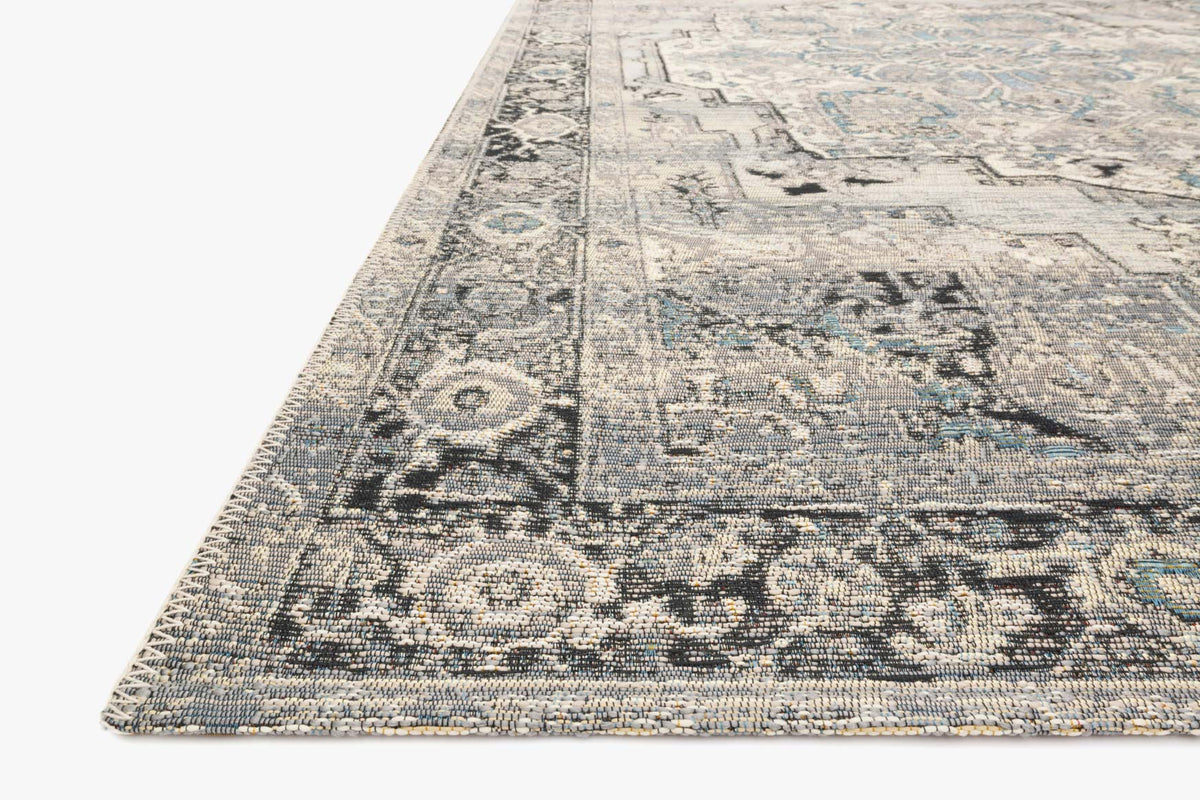Loloi Mika MIK-01 Grey / Blue area rug - image 2