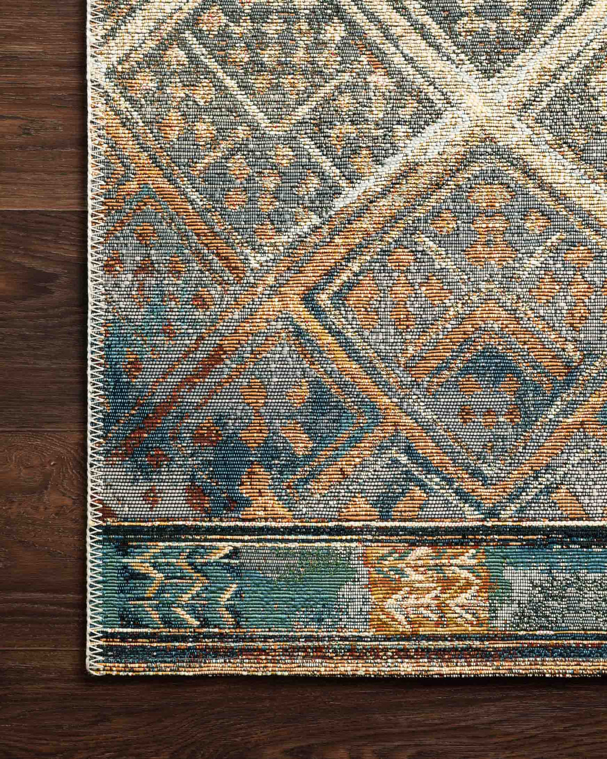 Loloi Mika MIK-02 Ivory / Mediterranean area rug - image 3