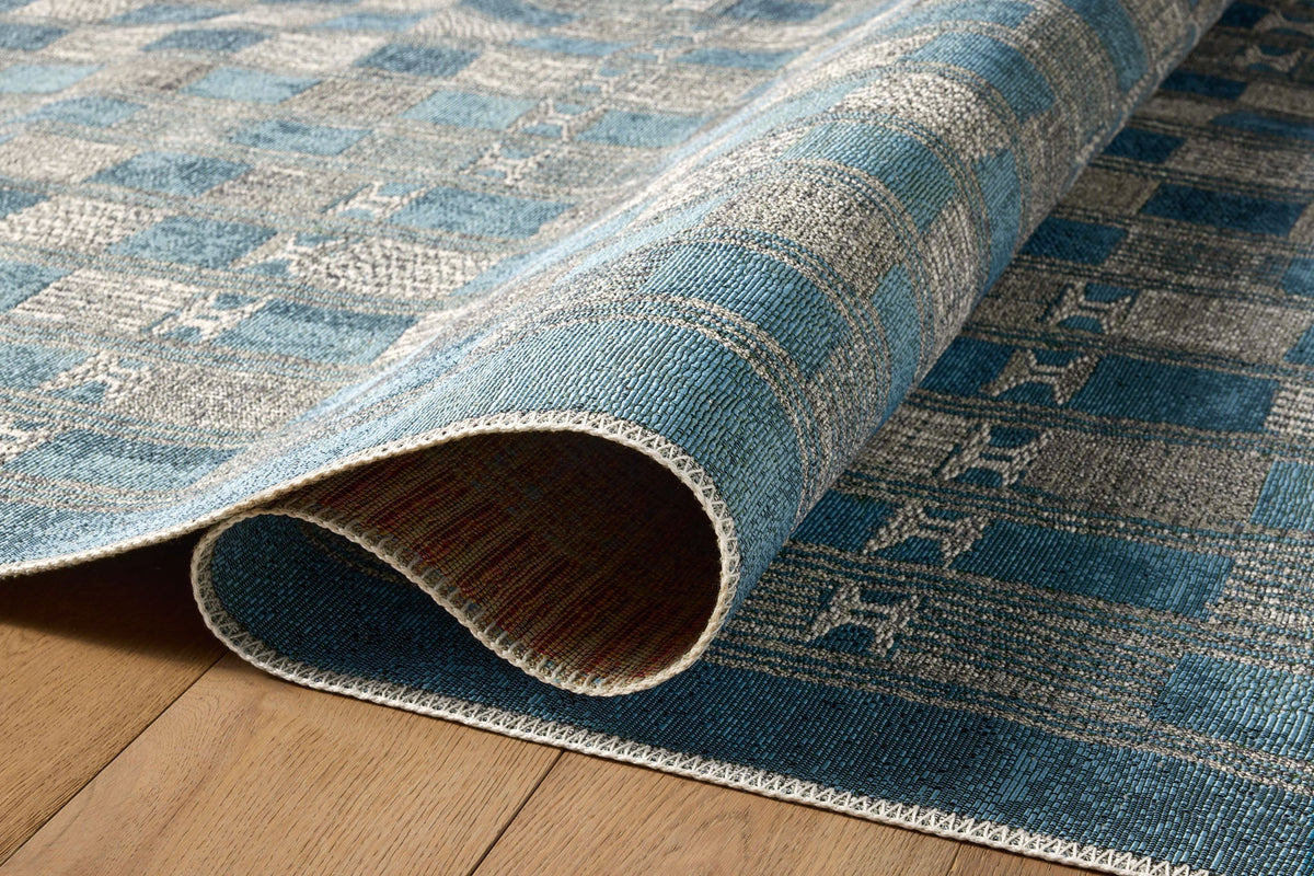Loloi Mika MIK-08 Blue / Ivory area rug - image 5