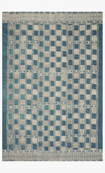 Loloi Mika MIK-08 Blue / Ivory area rug - image 1