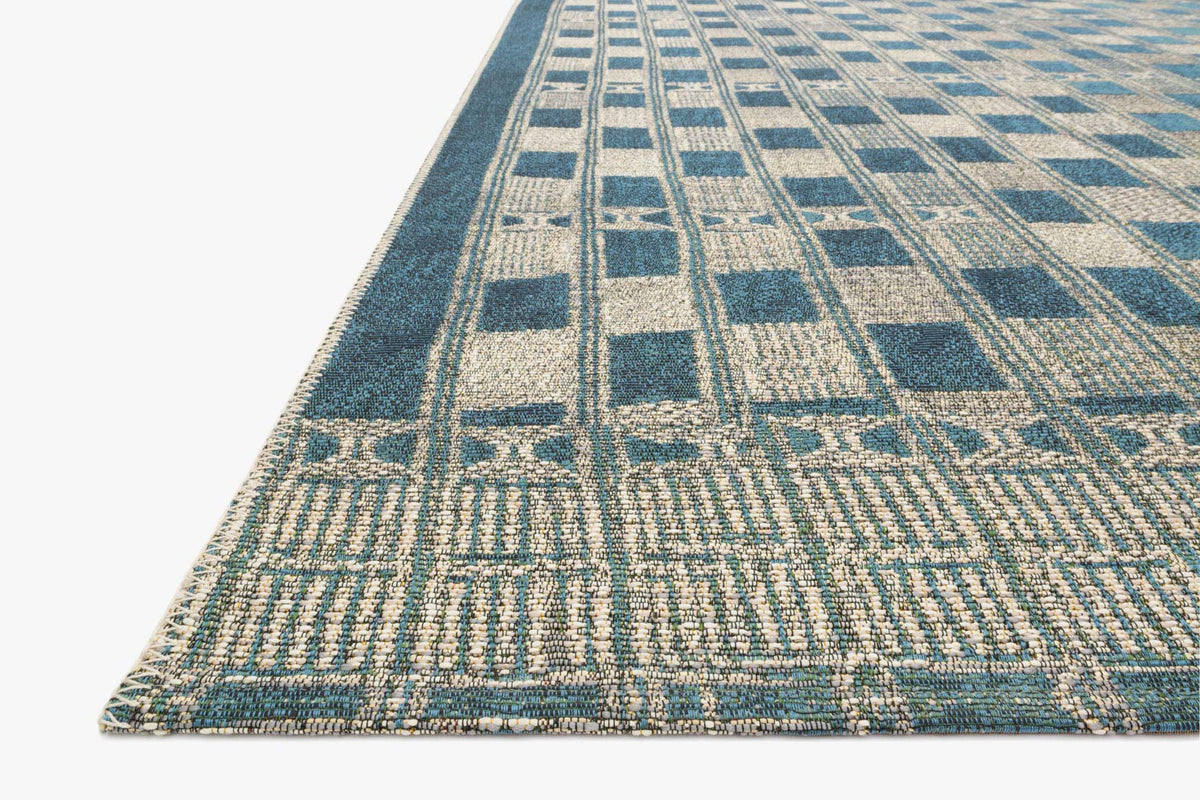 Loloi Mika MIK-08 Blue / Ivory area rug - image 2