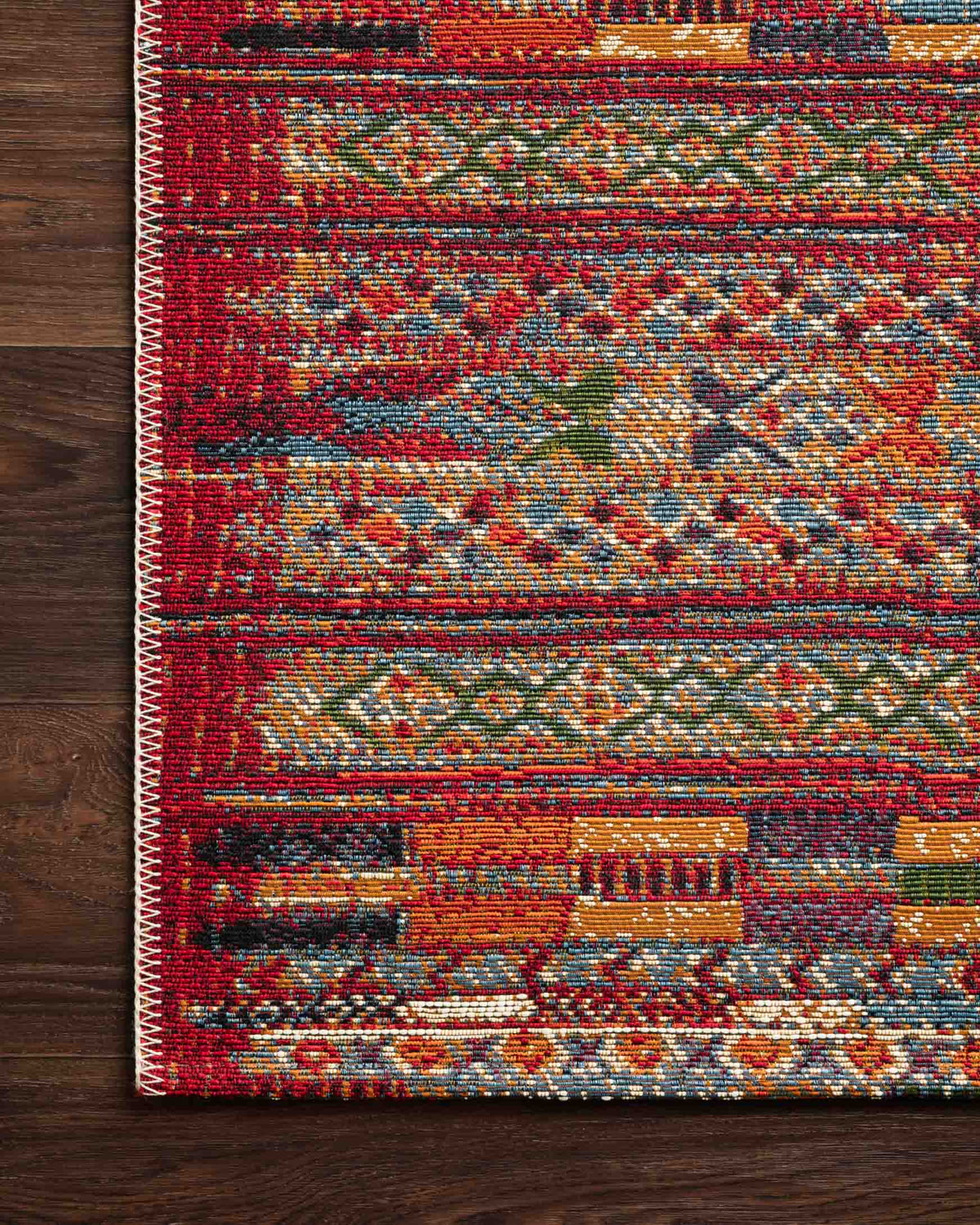 Loloi Mika MIK-09 Red / Multi area rug - image 3