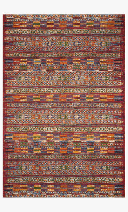 Loloi Mika MIK-09 Red / Multi area rug - image 1