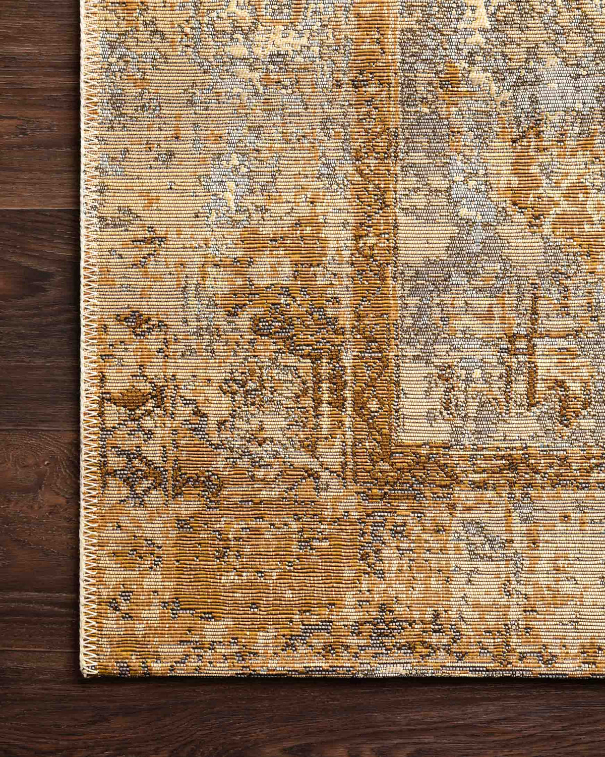 Loloi Mika MIK-11 Ant. Ivory / Copper area rug - image 3