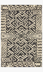 Loloi Mika MIK-13 Ivory / Black area rug - image 1