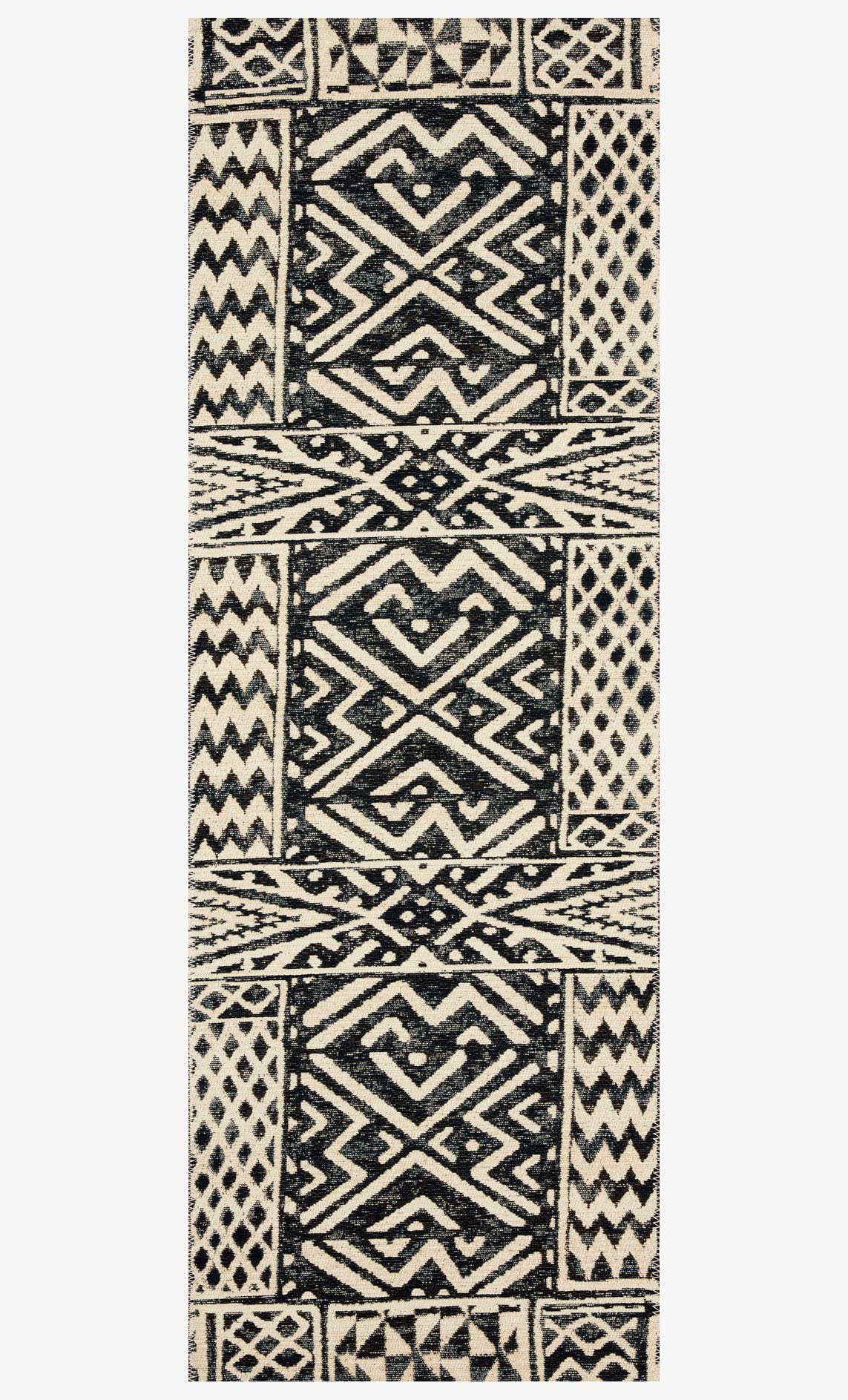 Loloi Mika MIK-13 Ivory / Black area rug - image 4