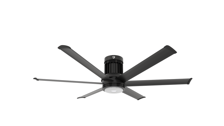 Big Ass Fans i6 60" Ceiling Fan in Black, Indoors with LED