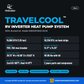 MRCOOL® TravelCool™ 15,000 BTU RV Inverter Heat Pump System Roof Mount with Ducted Kit - Black, MRDHP15KD-DCW