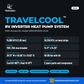MRCOOL® TravelCool™ 15,000 BTU RV Inverter Heat Pump System Roof Mount with Ducted Kit - White, MRDHP15WD-DCW