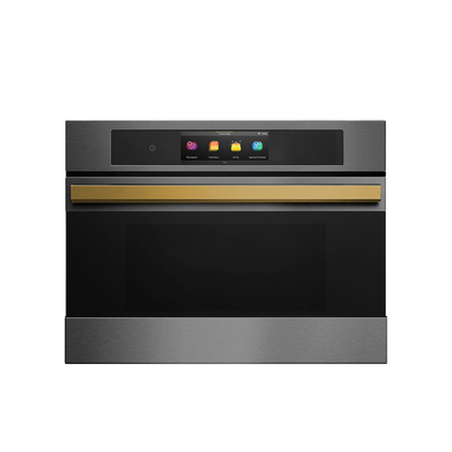 Induction Hardware 24-Inch Smart Drawer Microwave, Black Stainless Steel, MWD-24-BS-ORION