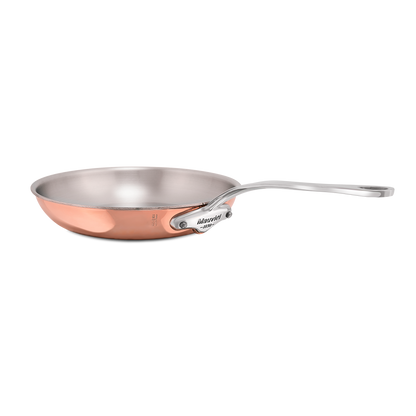 Mauviel 1830 M'6 S Induction Copper Frying Pan With Cast Stainless Steel Handle