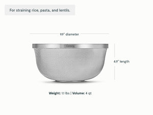 Caraway Medium Stainless Steel Strainer