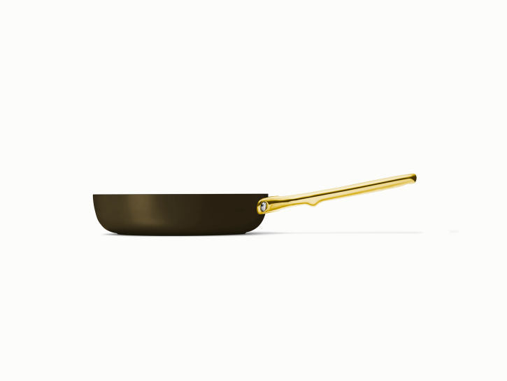 Caraway Non-Toxic and Non-Stick Cookware Set in Black with Gold Handle –  Premium Home Source