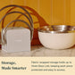 Caraway Mixing Bowl Lid Organizer