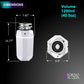 FORNO ACQUA BrightDiamond Moonstone 3/4 HP Ultra-Quiet Garbage Disposal with Motion Sensor Light & Pre-Wired Air Switch