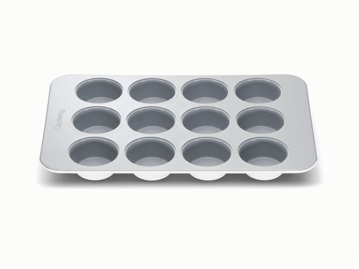 Caraway Muffin Pan in White