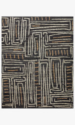 Loloi Naomi NAO-05 Charcoal / Natural area rug - image 1
