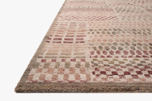 Loloi Nara NAR-01 Grey / Rose area rug - image 2