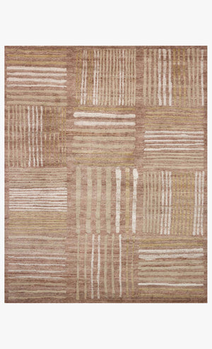 Loloi Nara NAR-05 Rose / Natural area rug - image 1