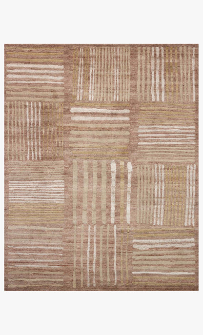 Loloi Nara NAR-05 Rose / Natural area rug - image 1