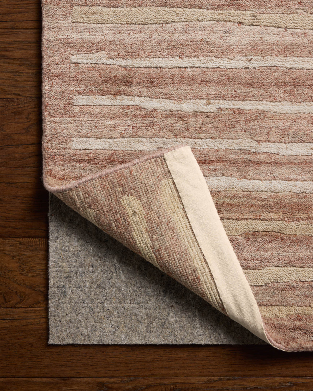 Loloi Nara NAR-05 Rose / Natural area rug - image 5