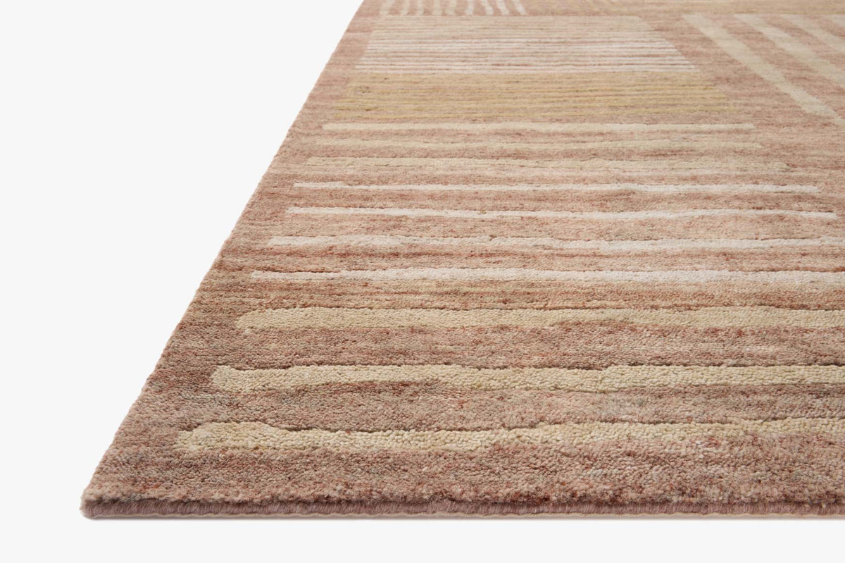 Loloi Nara NAR-05 Rose / Natural area rug - image 2